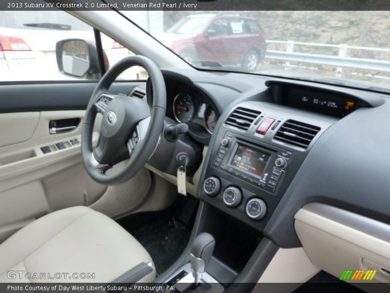 Venetian Red Pearl / Ivory 2013 Subaru XV Crosstrek 2.0 Limited