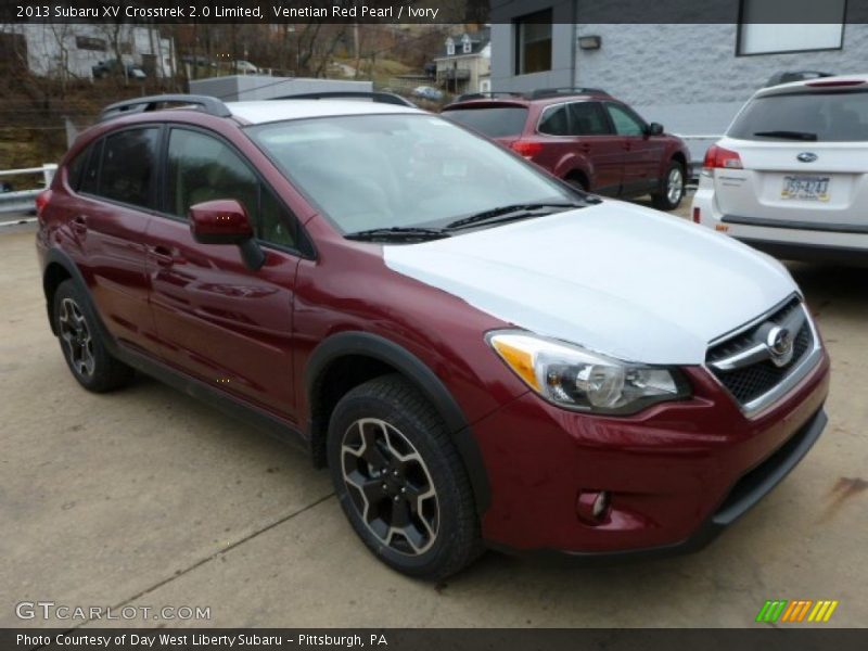 Venetian Red Pearl / Ivory 2013 Subaru XV Crosstrek 2.0 Limited
