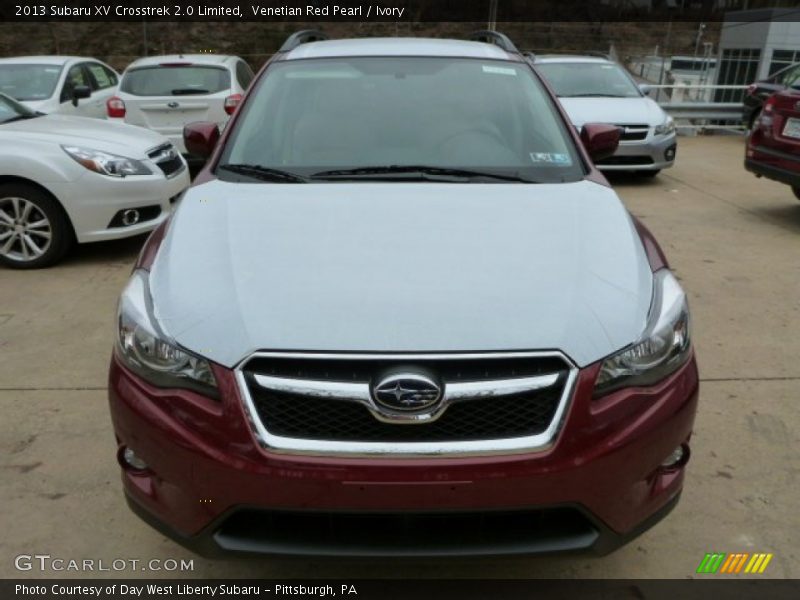 Venetian Red Pearl / Ivory 2013 Subaru XV Crosstrek 2.0 Limited