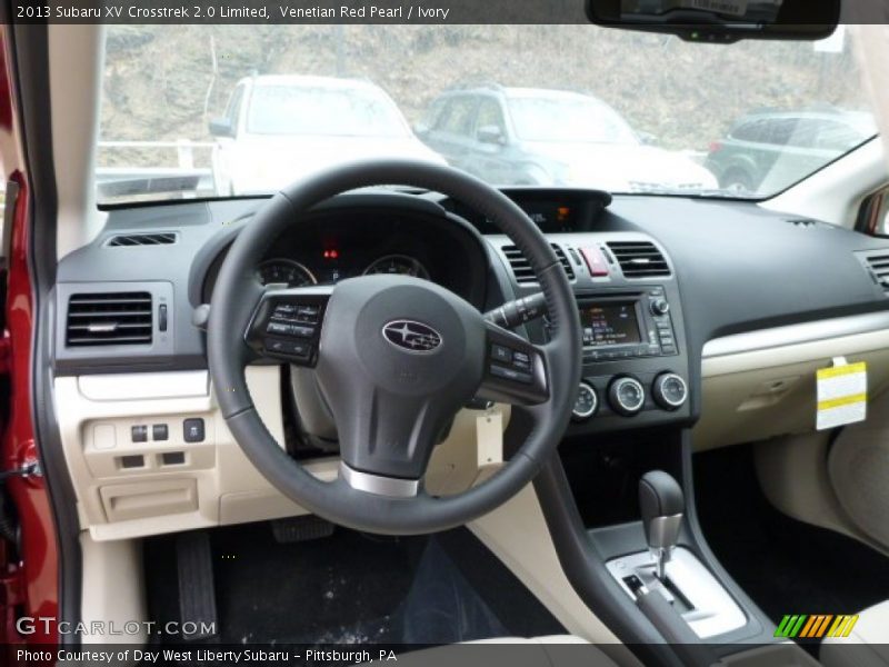 Dashboard of 2013 XV Crosstrek 2.0 Limited