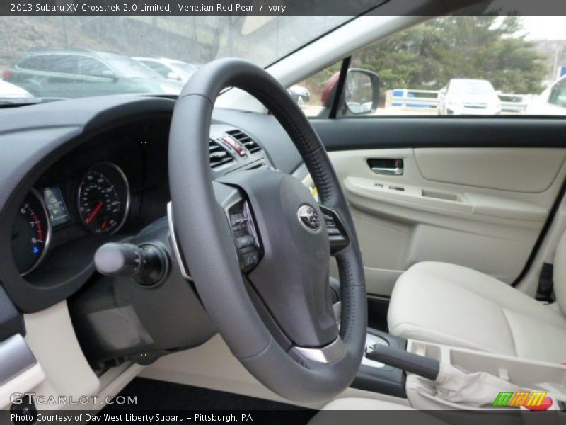 Venetian Red Pearl / Ivory 2013 Subaru XV Crosstrek 2.0 Limited