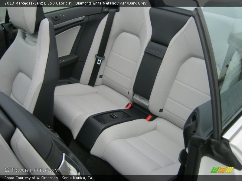 Rear Seat of 2013 E 350 Cabriolet