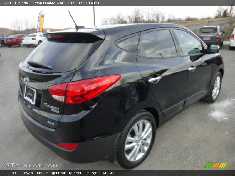 Ash Black / Taupe 2013 Hyundai Tucson Limited AWD