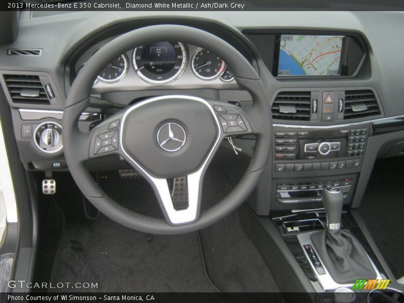 Dashboard of 2013 E 350 Cabriolet
