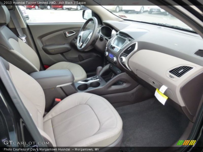 Ash Black / Taupe 2013 Hyundai Tucson Limited AWD