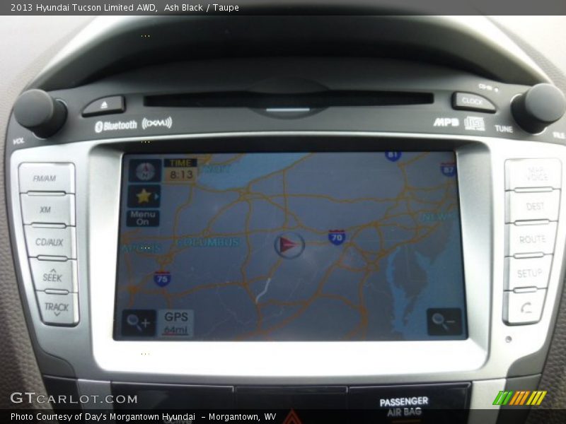 Ash Black / Taupe 2013 Hyundai Tucson Limited AWD