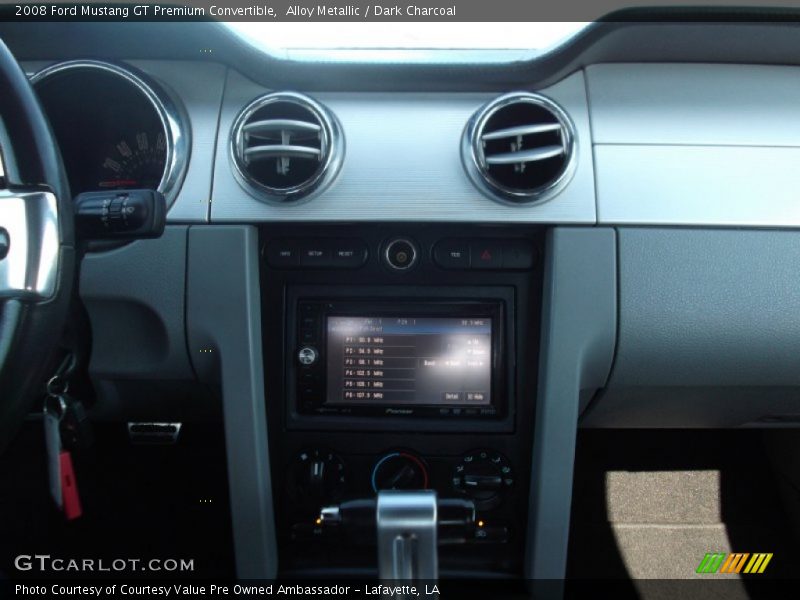 Alloy Metallic / Dark Charcoal 2008 Ford Mustang GT Premium Convertible