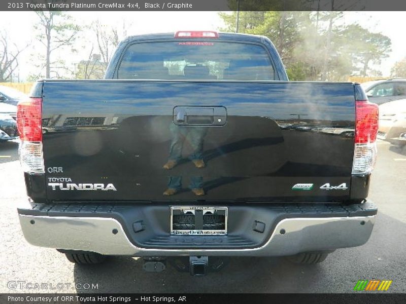 Black / Graphite 2013 Toyota Tundra Platinum CrewMax 4x4