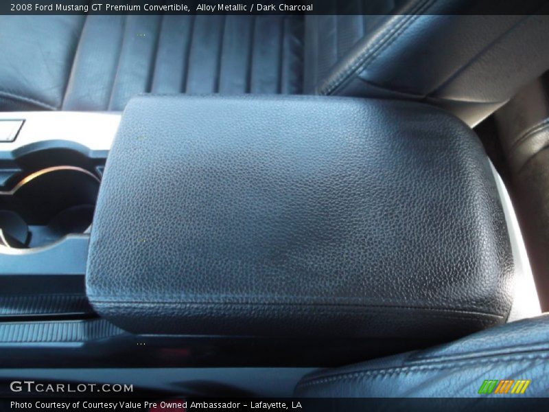 Alloy Metallic / Dark Charcoal 2008 Ford Mustang GT Premium Convertible