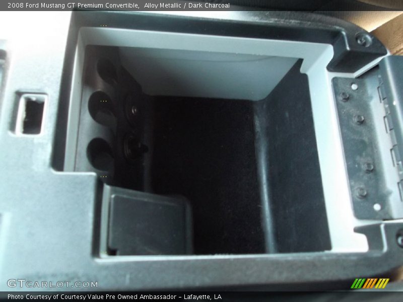 Alloy Metallic / Dark Charcoal 2008 Ford Mustang GT Premium Convertible