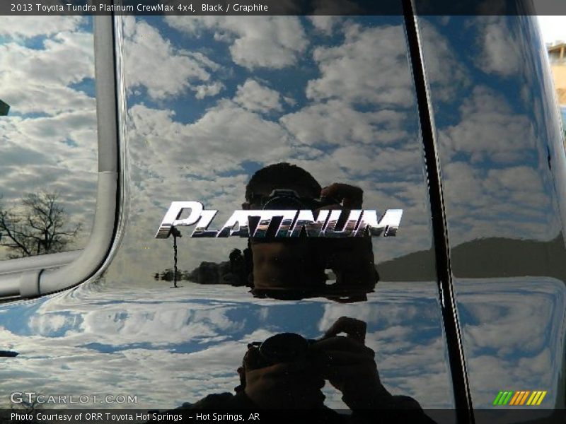 Black / Graphite 2013 Toyota Tundra Platinum CrewMax 4x4