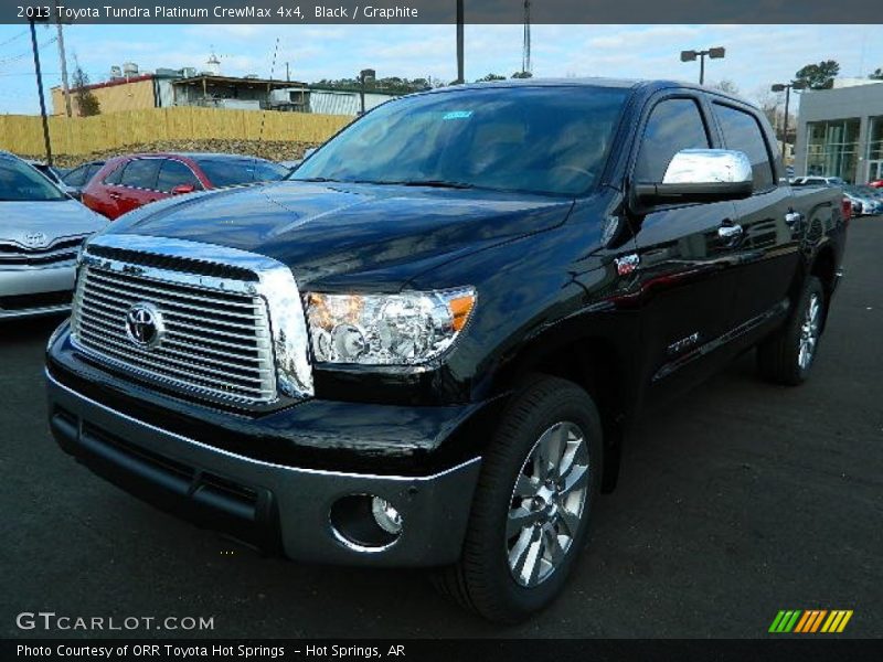 Black / Graphite 2013 Toyota Tundra Platinum CrewMax 4x4