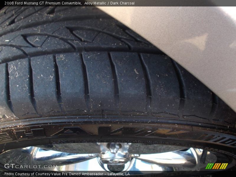 Alloy Metallic / Dark Charcoal 2008 Ford Mustang GT Premium Convertible