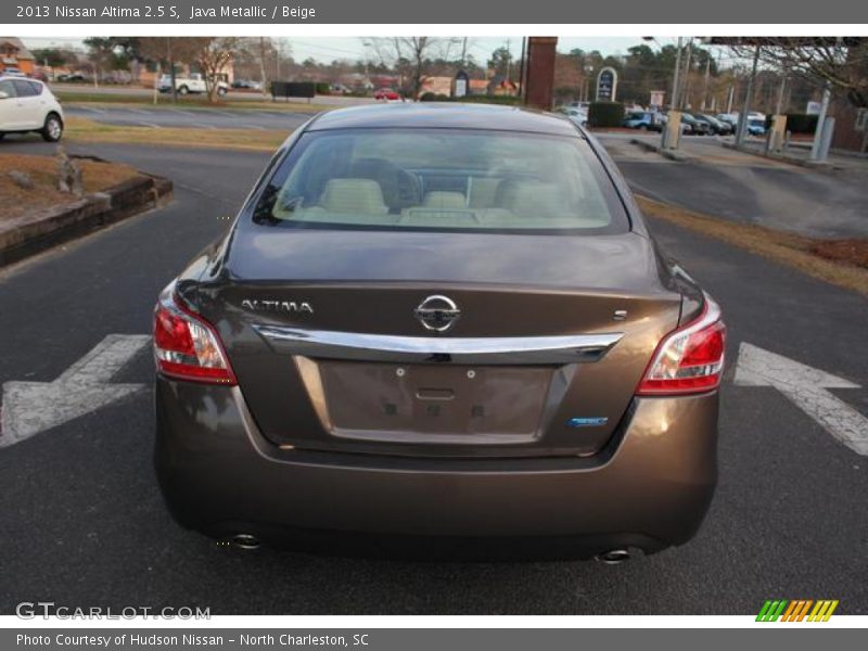 Java Metallic / Beige 2013 Nissan Altima 2.5 S