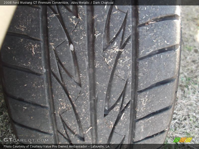 Alloy Metallic / Dark Charcoal 2008 Ford Mustang GT Premium Convertible