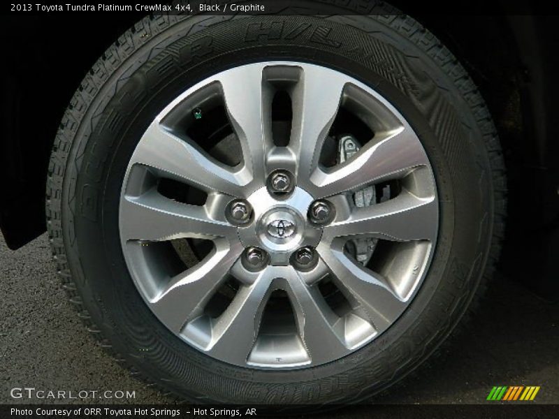 Black / Graphite 2013 Toyota Tundra Platinum CrewMax 4x4