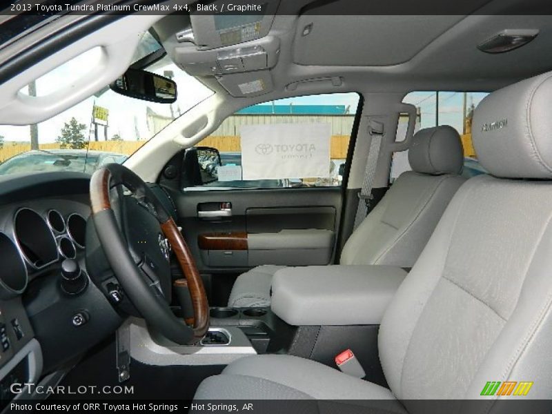 Black / Graphite 2013 Toyota Tundra Platinum CrewMax 4x4