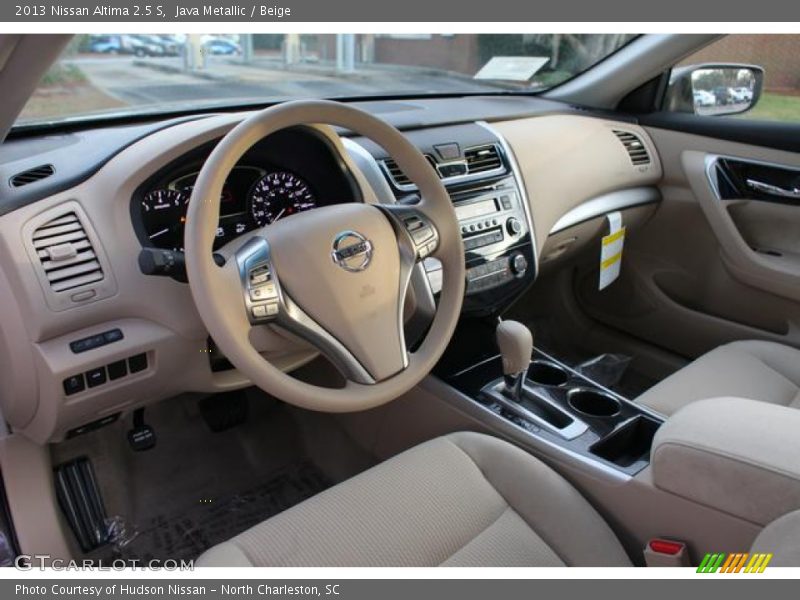  2013 Altima 2.5 S Beige Interior