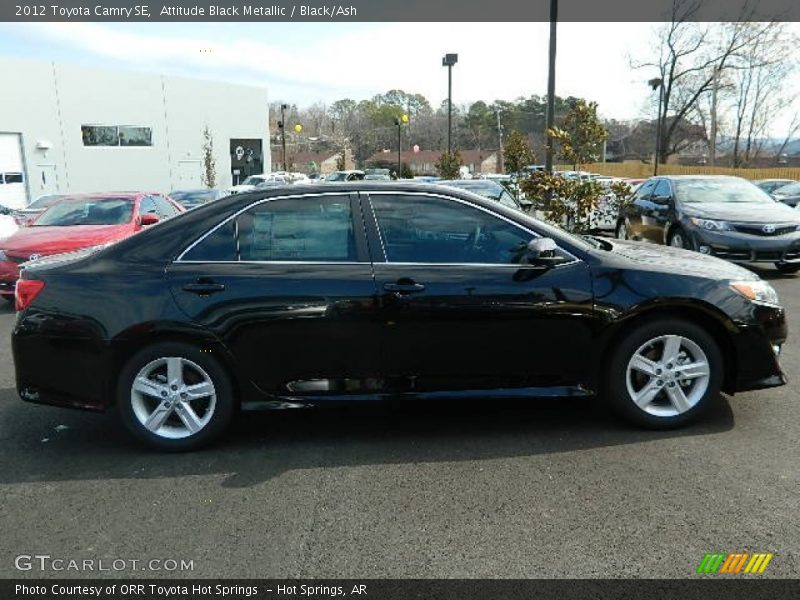Attitude Black Metallic / Black/Ash 2012 Toyota Camry SE