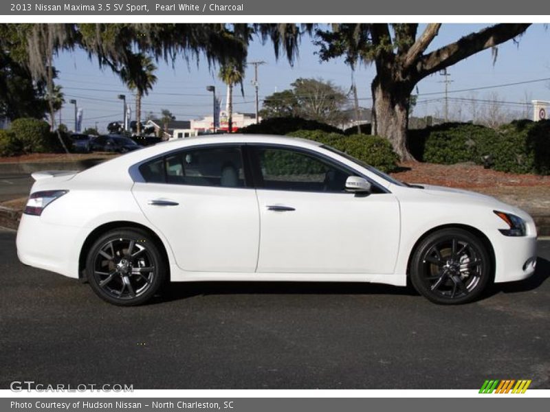 Pearl White / Charcoal 2013 Nissan Maxima 3.5 SV Sport