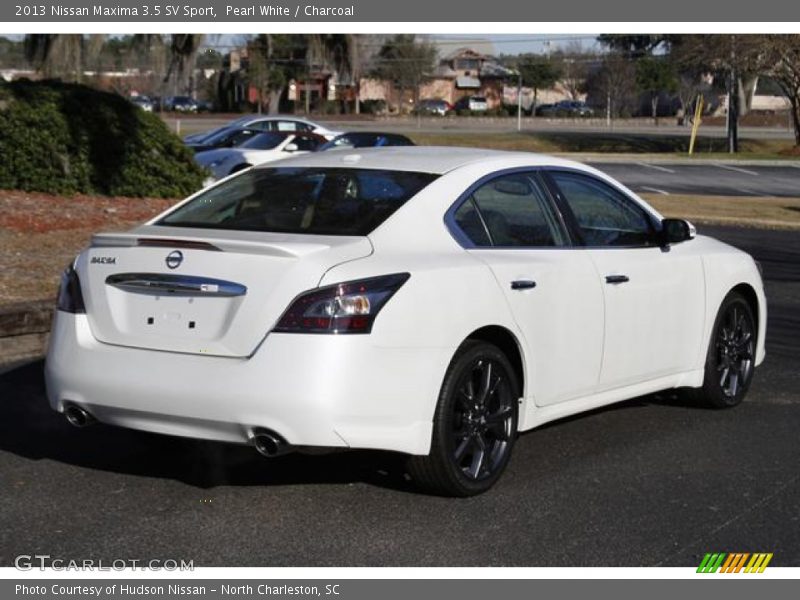 Pearl White / Charcoal 2013 Nissan Maxima 3.5 SV Sport