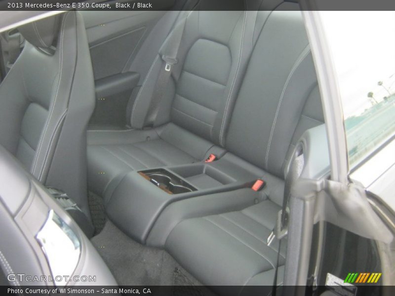 Black / Black 2013 Mercedes-Benz E 350 Coupe