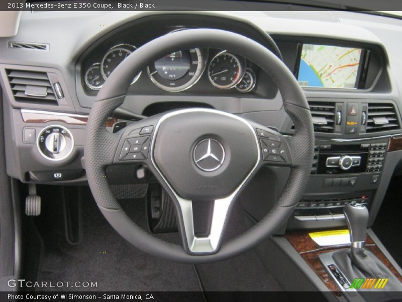 Black / Black 2013 Mercedes-Benz E 350 Coupe