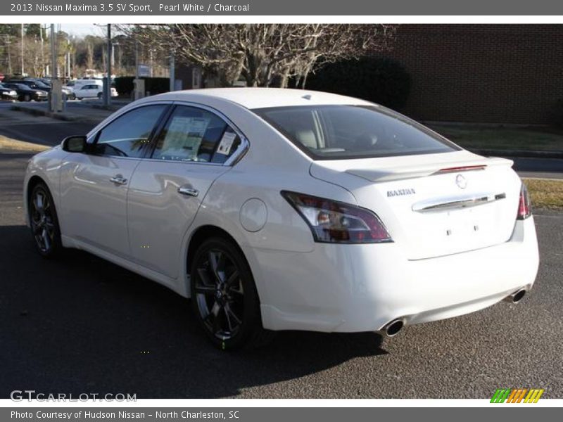 Pearl White / Charcoal 2013 Nissan Maxima 3.5 SV Sport