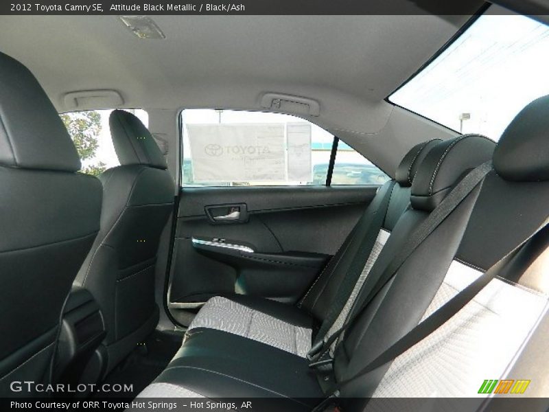 Attitude Black Metallic / Black/Ash 2012 Toyota Camry SE