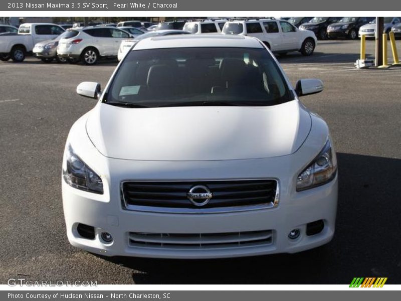 Pearl White / Charcoal 2013 Nissan Maxima 3.5 SV Sport