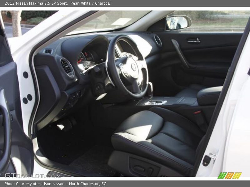 Pearl White / Charcoal 2013 Nissan Maxima 3.5 SV Sport