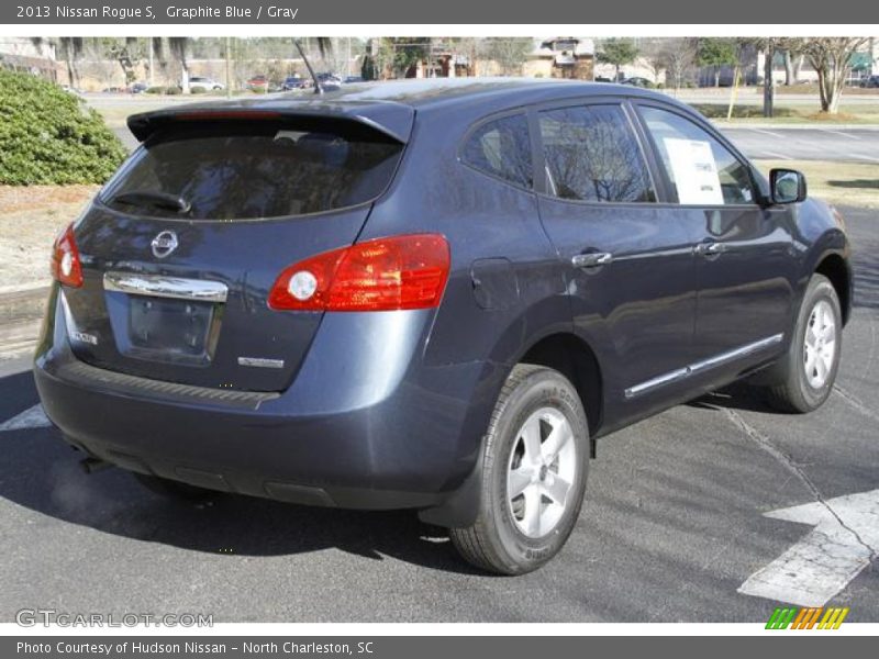 Graphite Blue / Gray 2013 Nissan Rogue S