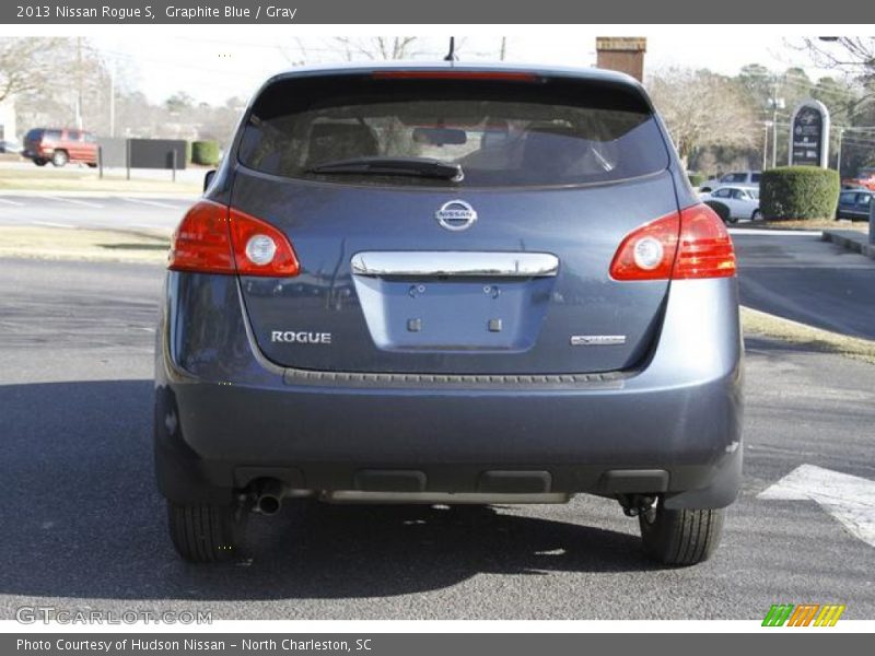 Graphite Blue / Gray 2013 Nissan Rogue S