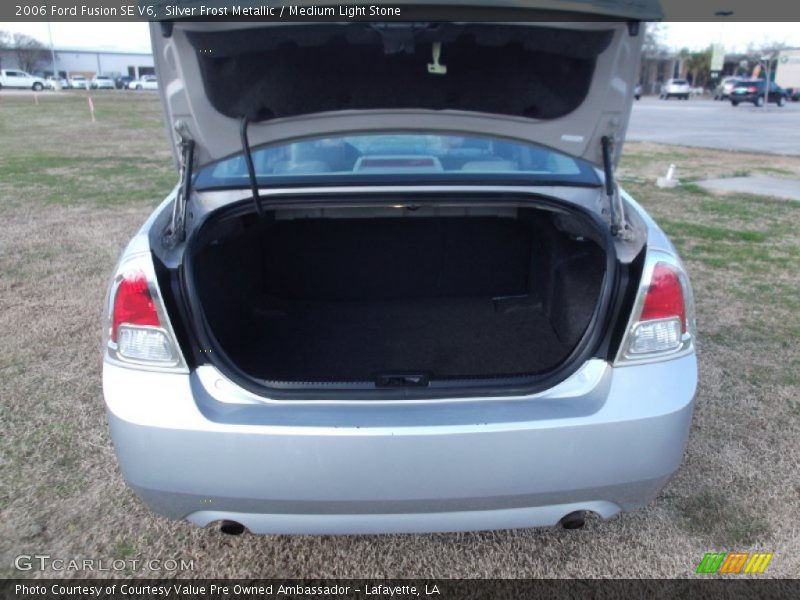 Silver Frost Metallic / Medium Light Stone 2006 Ford Fusion SE V6