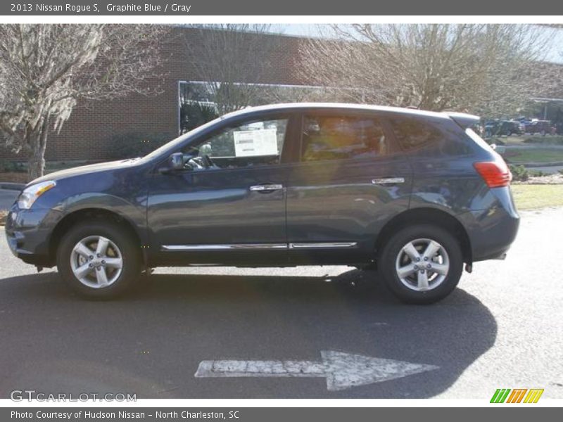 Graphite Blue / Gray 2013 Nissan Rogue S