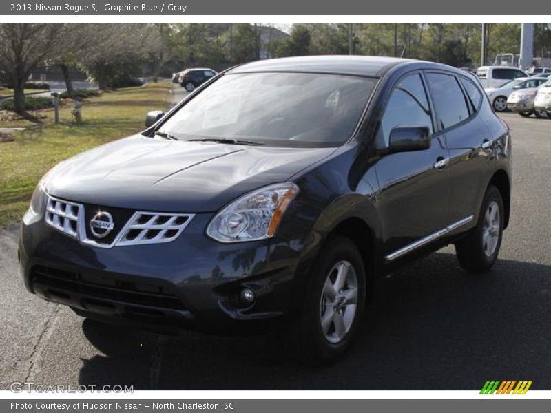 Graphite Blue / Gray 2013 Nissan Rogue S