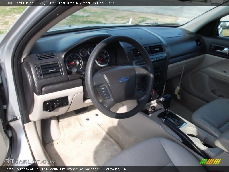 Medium Light Stone Interior - 2006 Fusion SE V6 