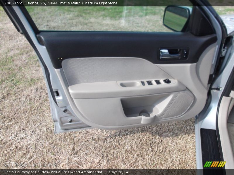 Silver Frost Metallic / Medium Light Stone 2006 Ford Fusion SE V6