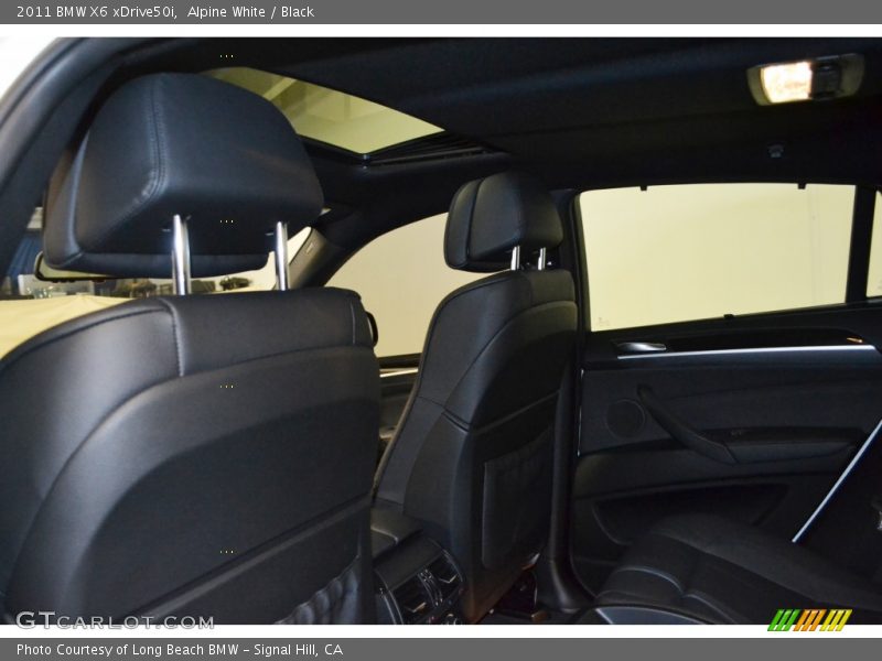 Alpine White / Black 2011 BMW X6 xDrive50i