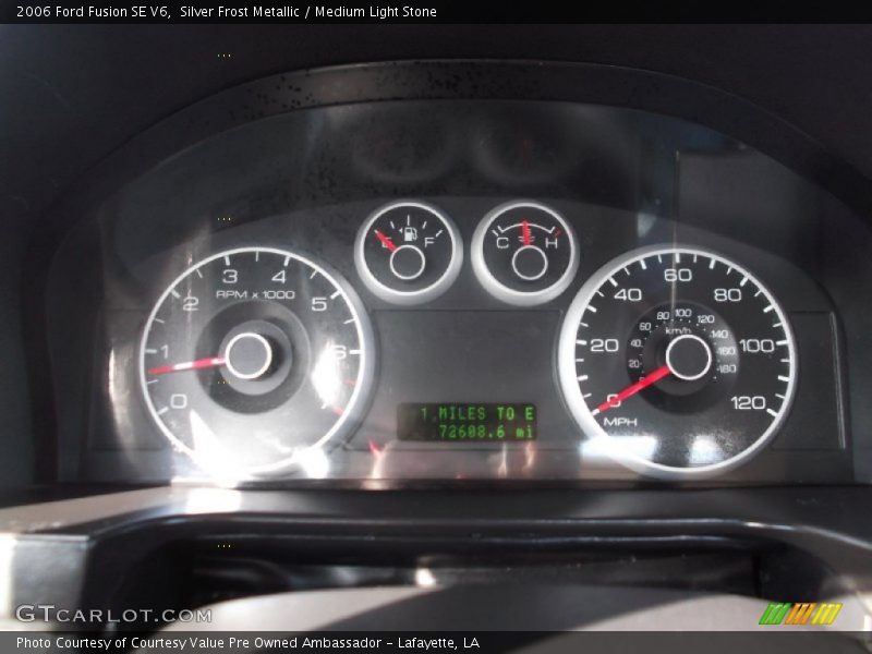  2006 Fusion SE V6 SE V6 Gauges