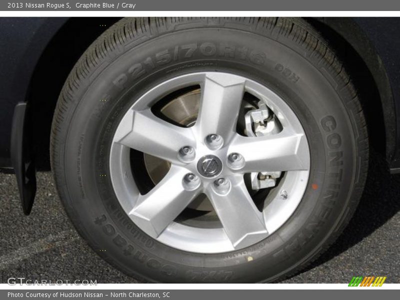 Graphite Blue / Gray 2013 Nissan Rogue S