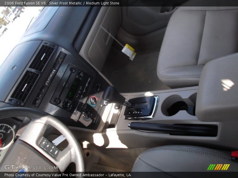 Silver Frost Metallic / Medium Light Stone 2006 Ford Fusion SE V6