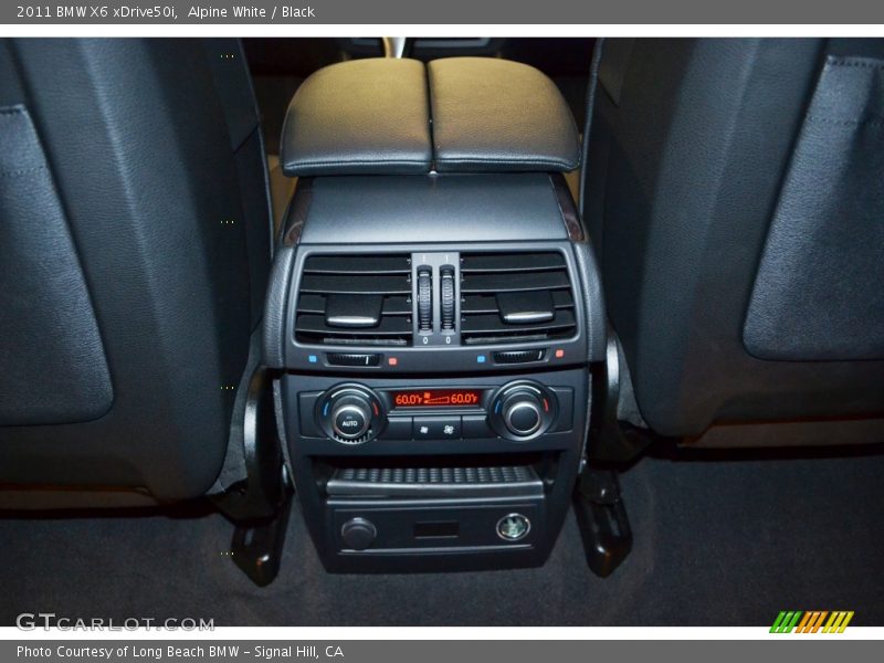 Alpine White / Black 2011 BMW X6 xDrive50i