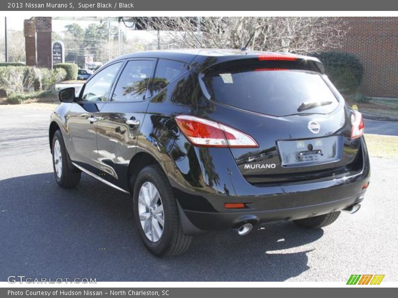 Super Black / Black 2013 Nissan Murano S
