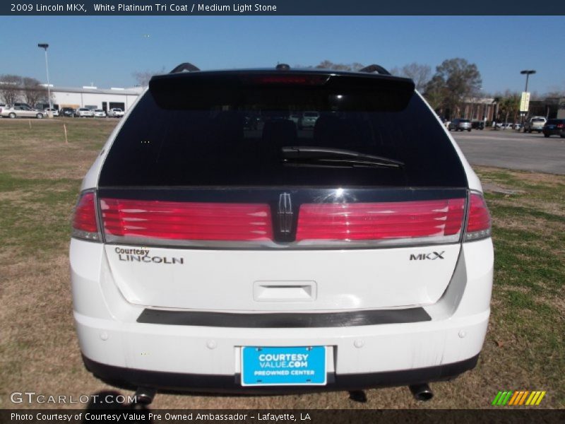 White Platinum Tri Coat / Medium Light Stone 2009 Lincoln MKX