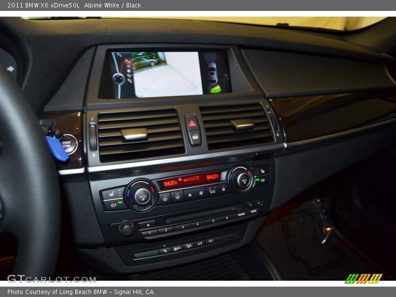Alpine White / Black 2011 BMW X6 xDrive50i