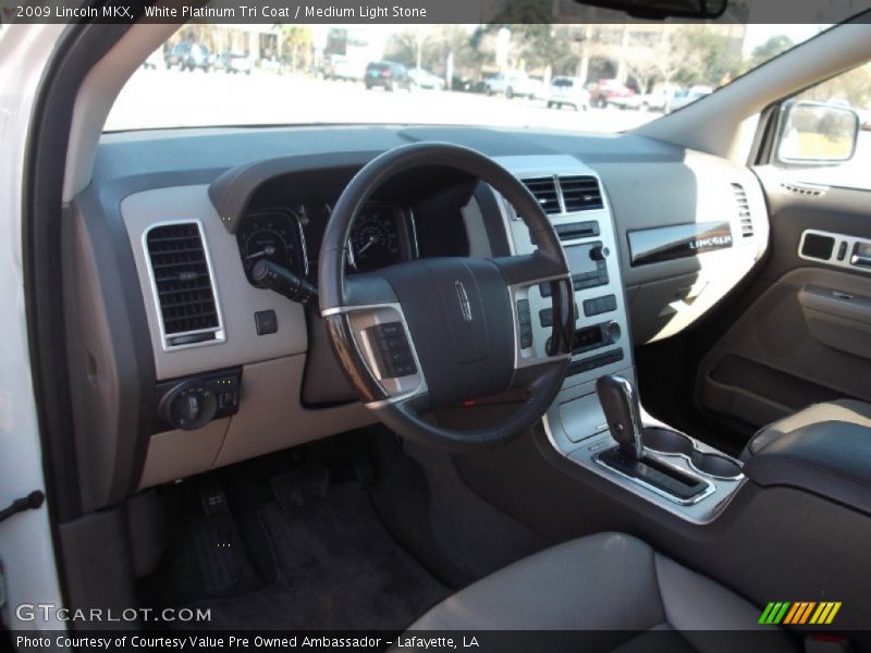 White Platinum Tri Coat / Medium Light Stone 2009 Lincoln MKX