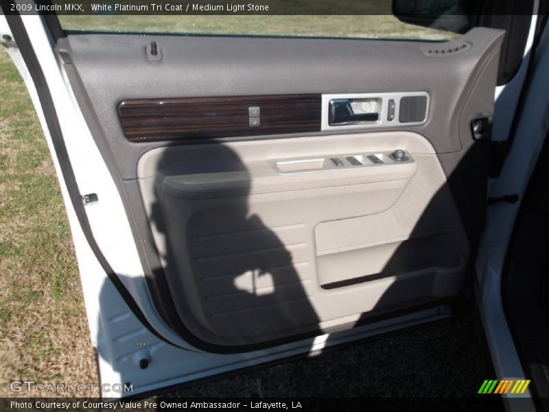 White Platinum Tri Coat / Medium Light Stone 2009 Lincoln MKX