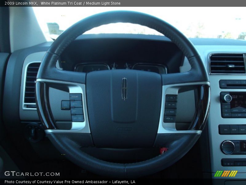 White Platinum Tri Coat / Medium Light Stone 2009 Lincoln MKX
