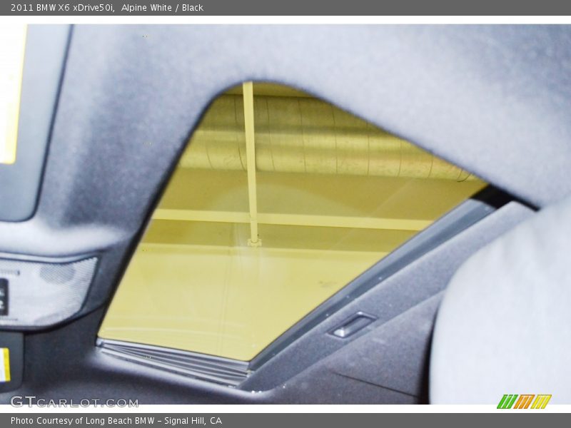 Alpine White / Black 2011 BMW X6 xDrive50i